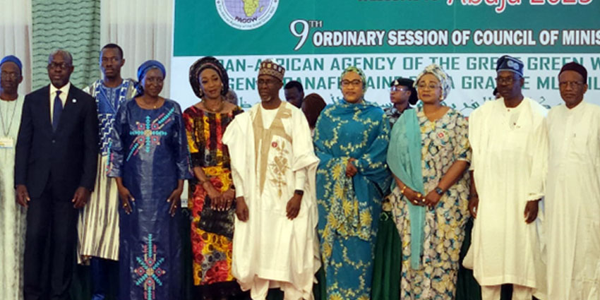 The Presidency of COP15 Desertification at the 9th Ordinary Session of the Council of Ministers of the Member States of the Pan-African Great Green Wall Agency (PAGMV)